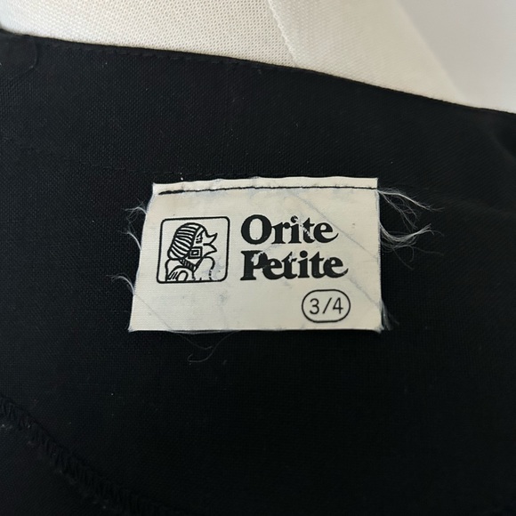 Vintage 60s Black Wiggle Dress • Size S - Picture 5 of 5